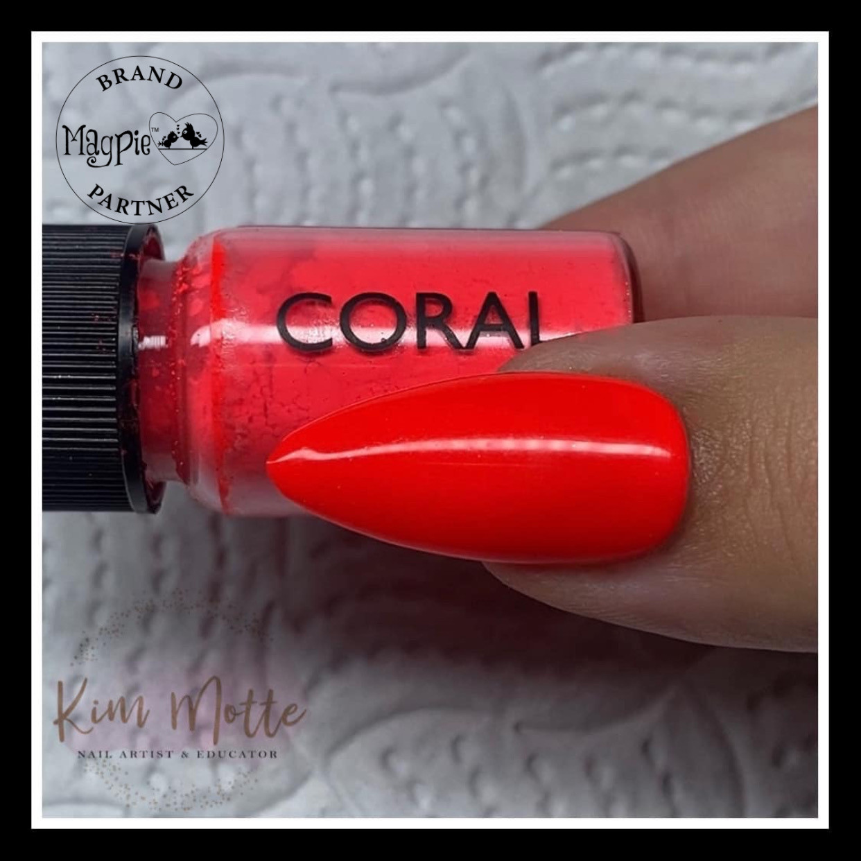 Coral Pigment