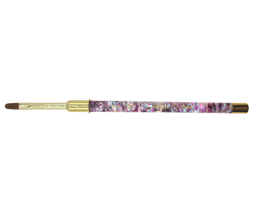 Detailer Brush With Glitter Handle