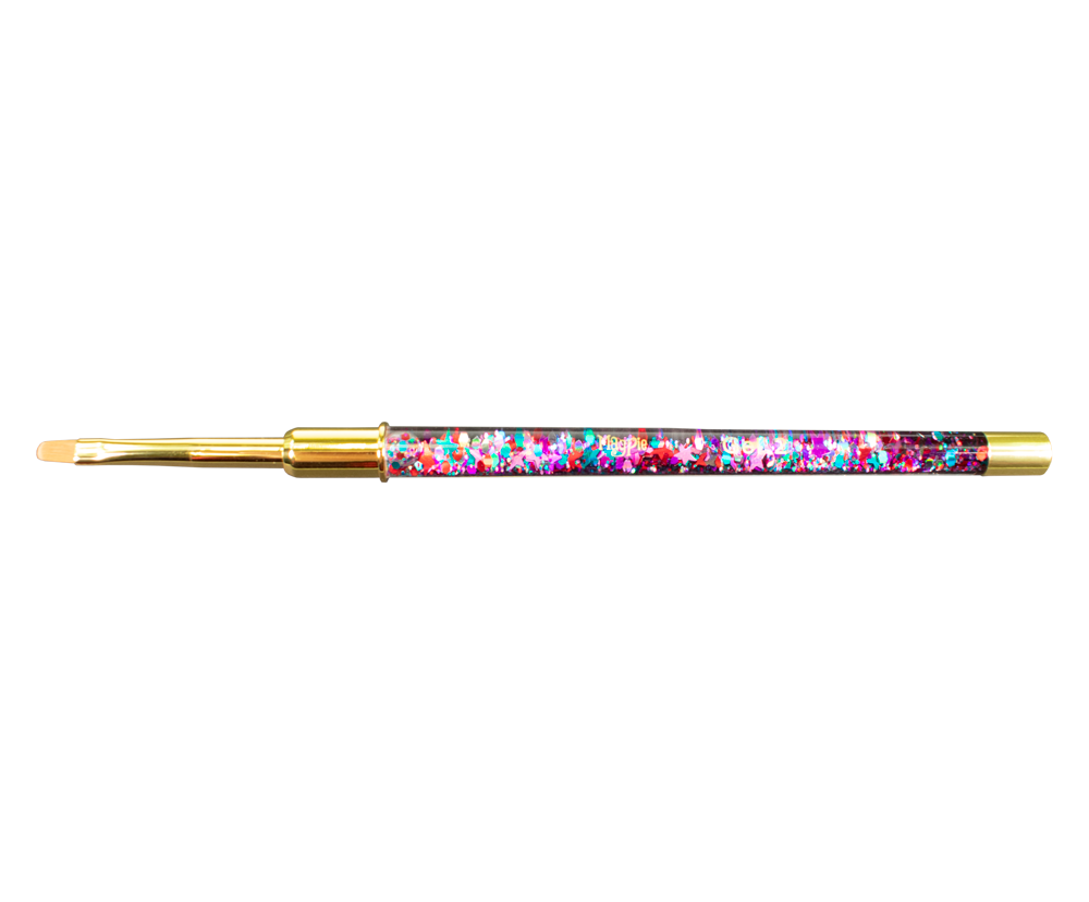Flat Oval Gel Brush 2