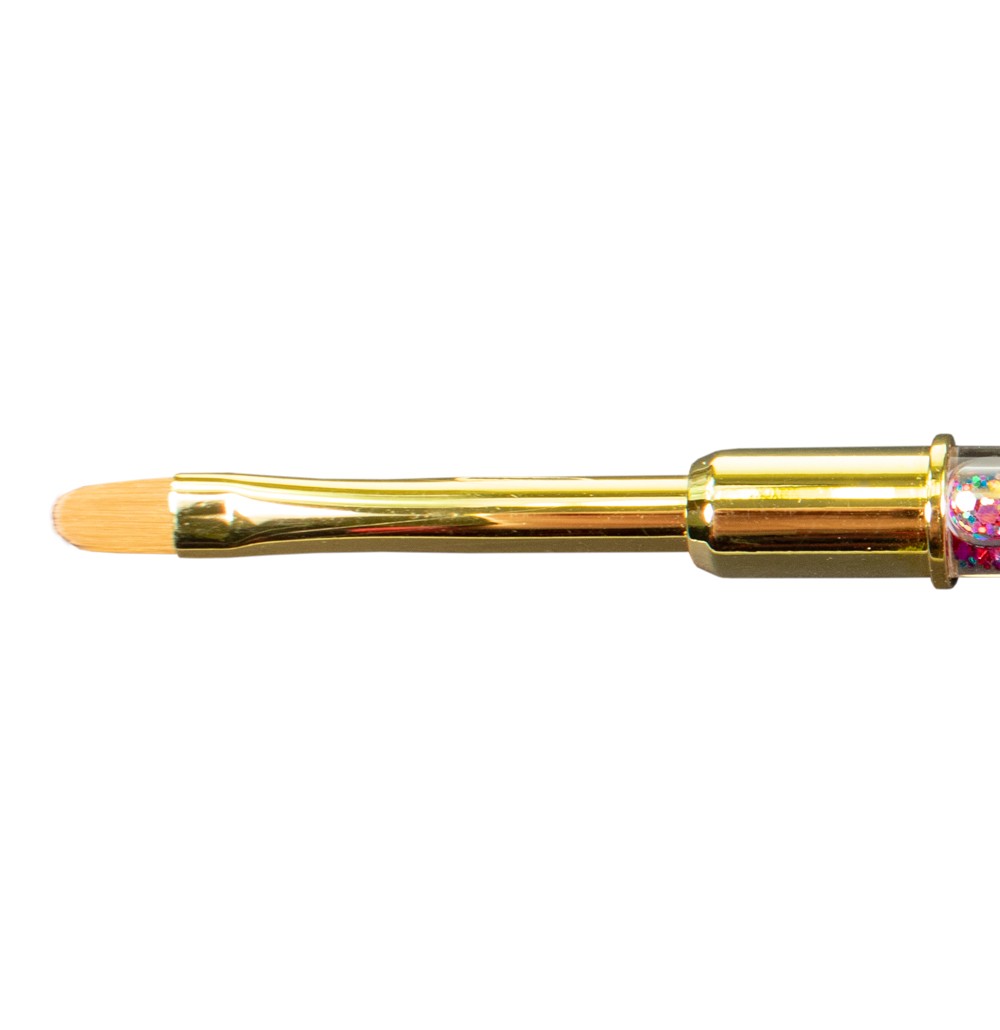 Flat Oval Gel Brush 4
