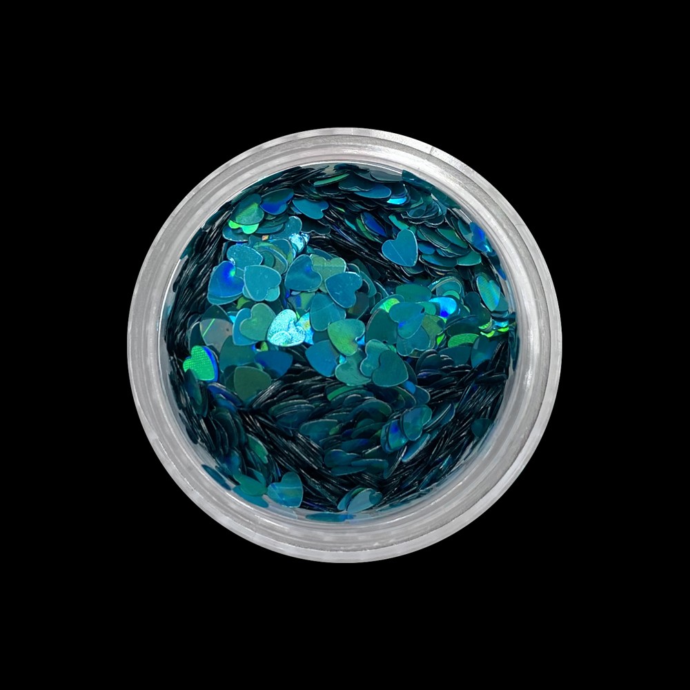 Hearts Blue/Green