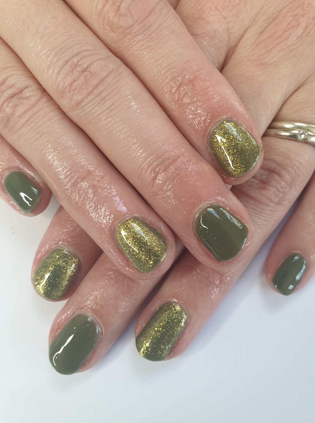 Olive Glitter Dust