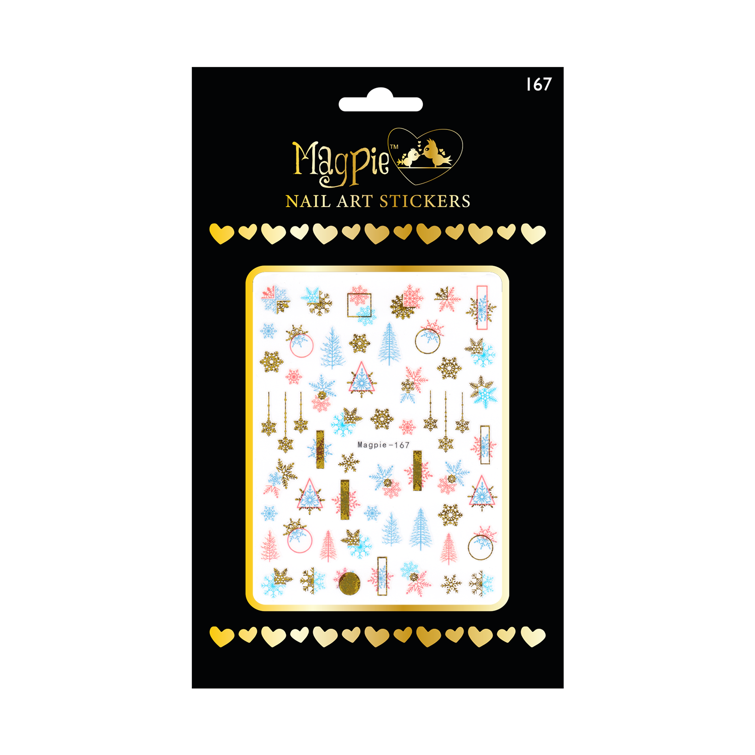 Nail Art Festive Stickers 167