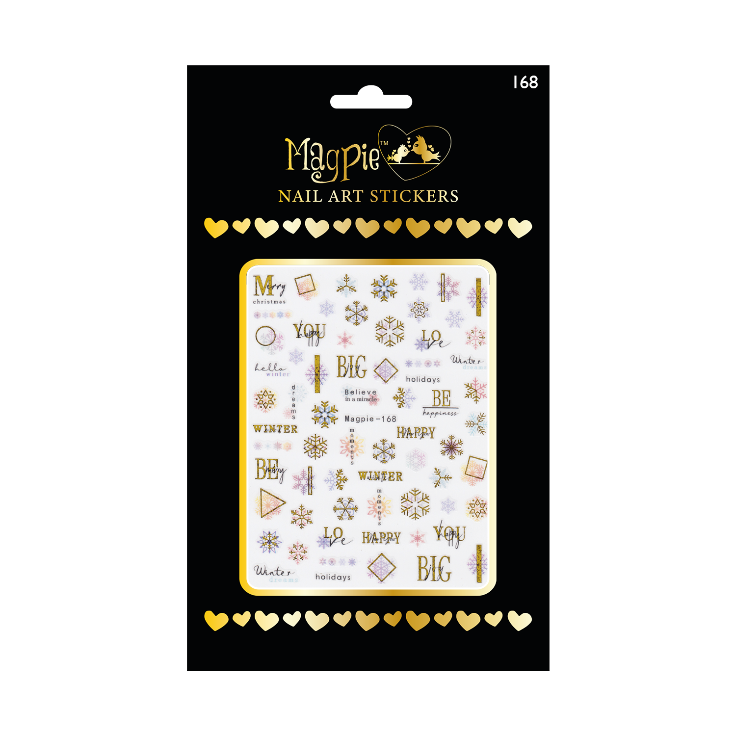 Nail Art Festive Stickers 168