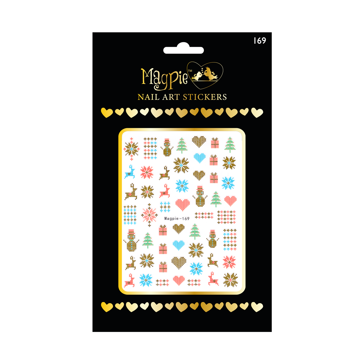 Nail Art Festive Stickers 169