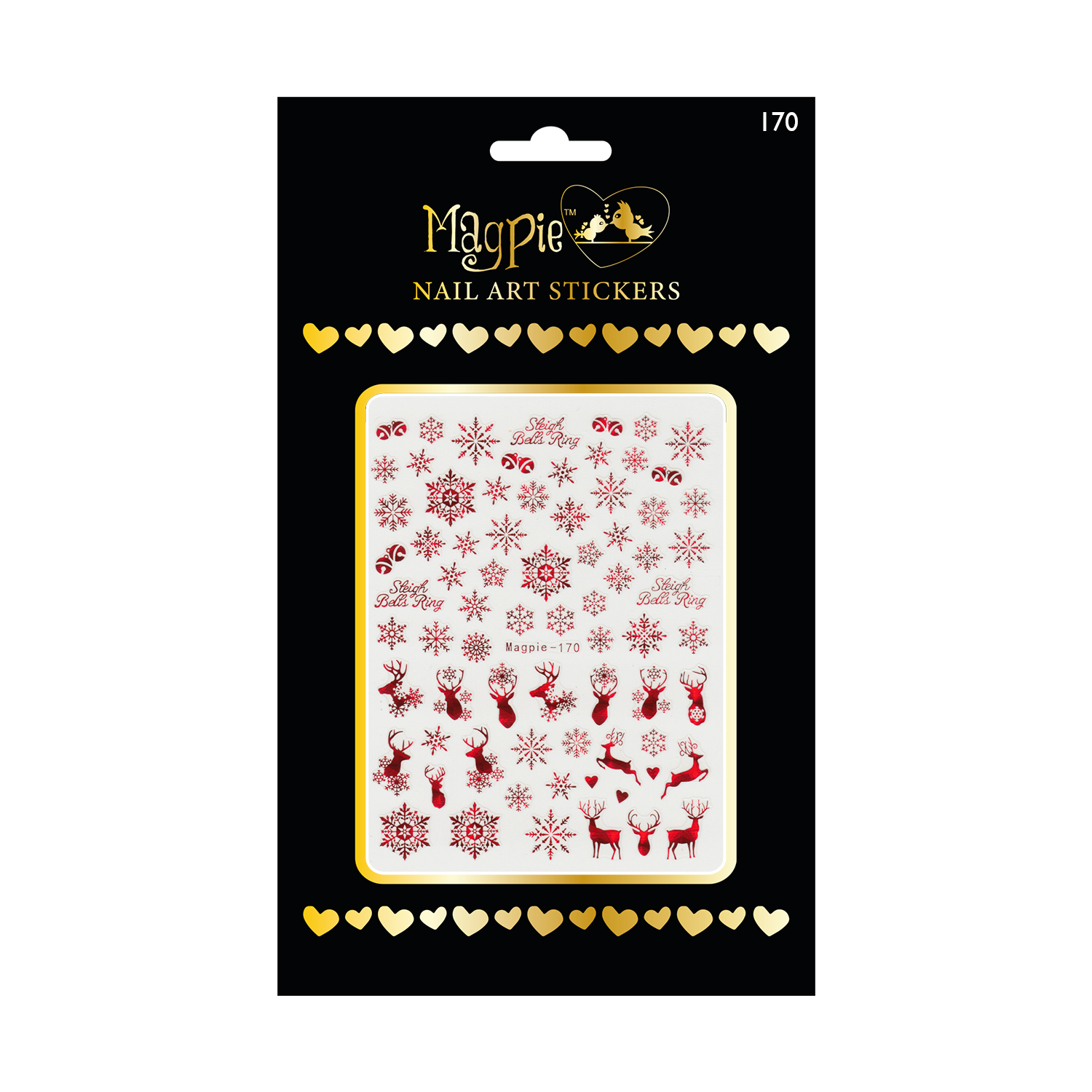 Nail Art Festive Stickers 170