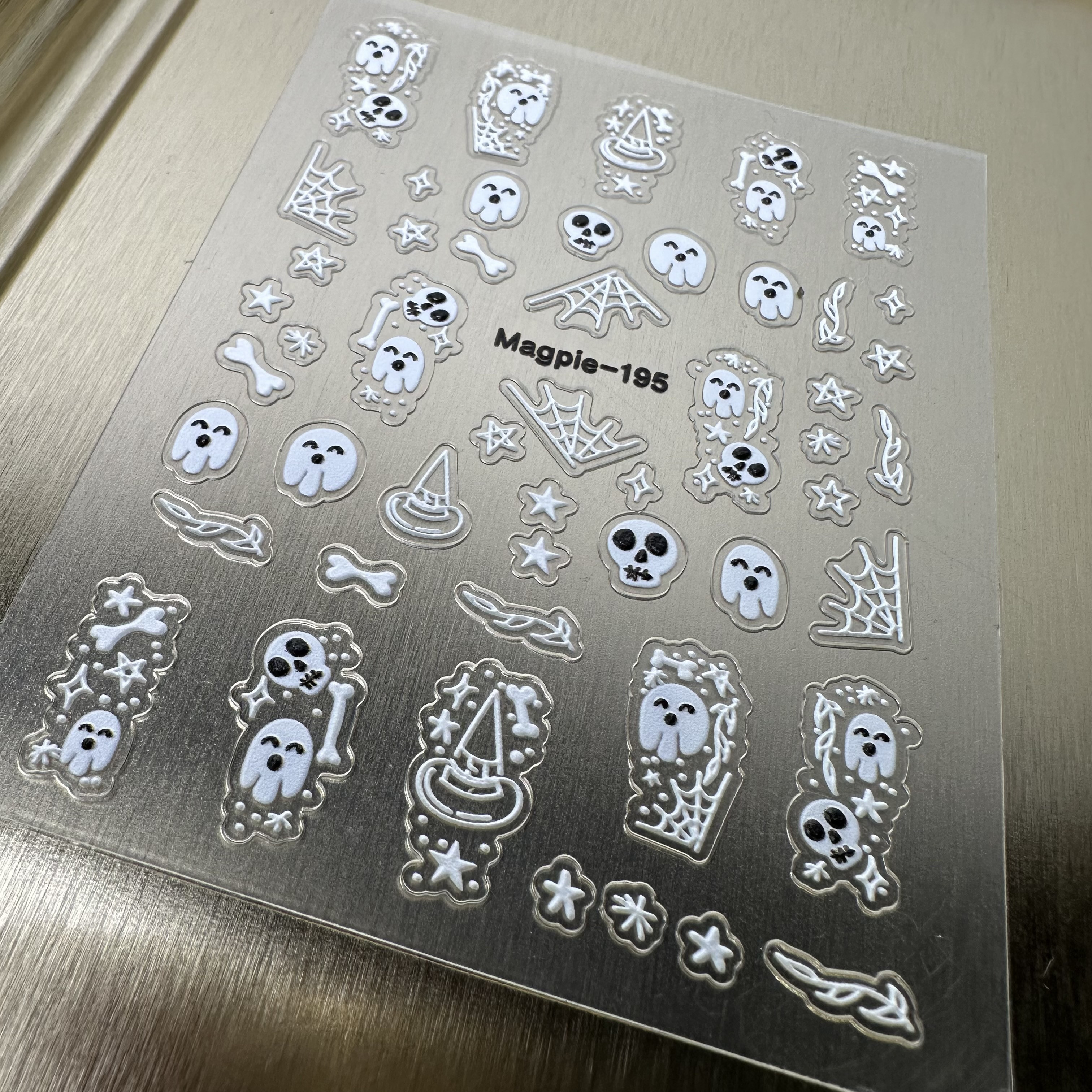 Halloween Nail Art Stickers 195
