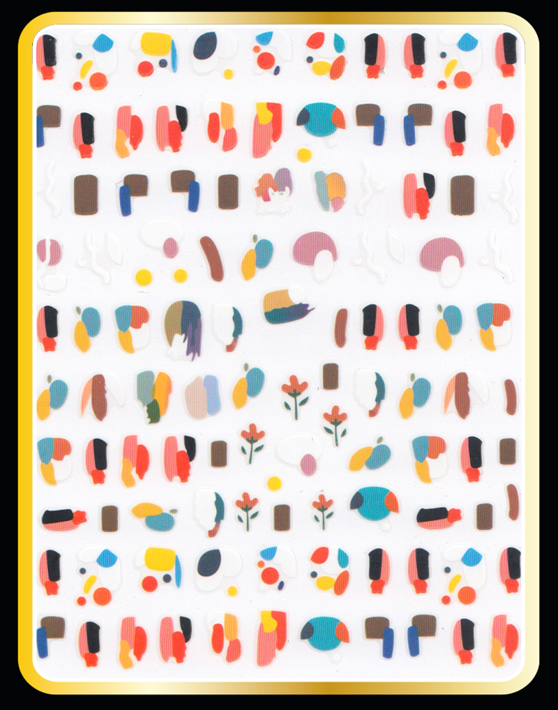 Nail Art Stickers 052