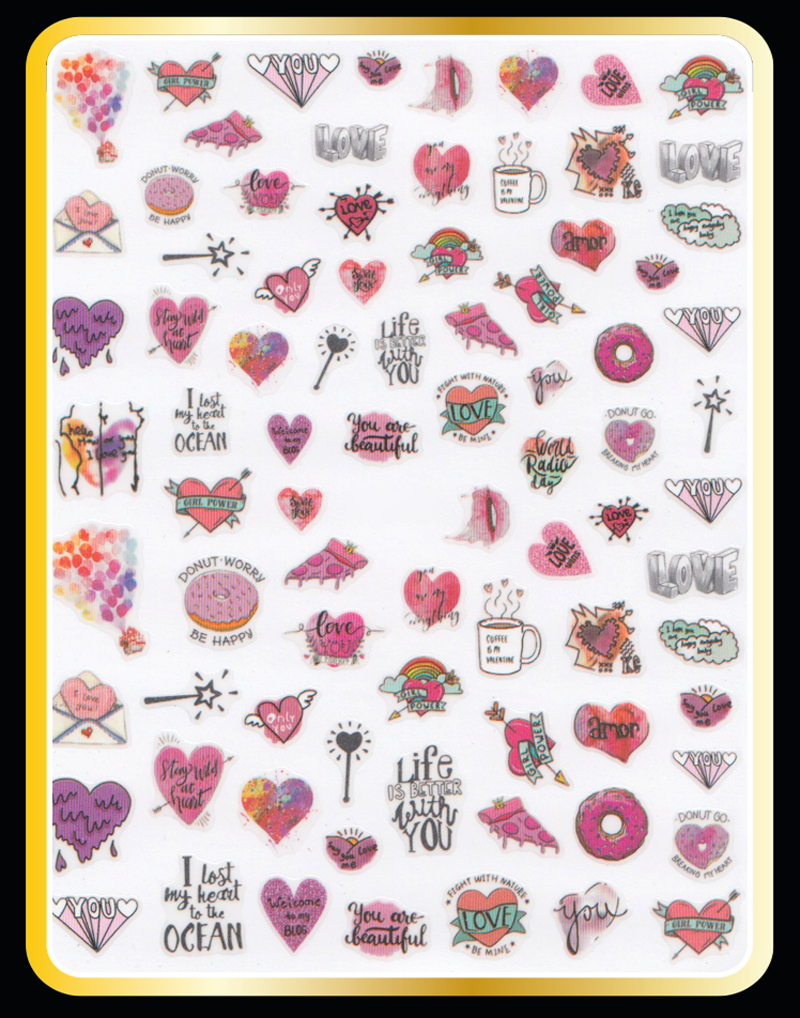 Nail Art Stickers 057