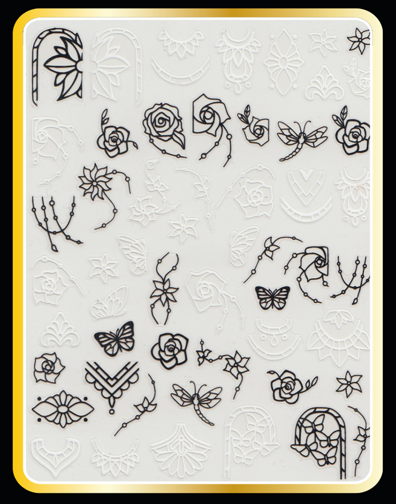Nail Art Stickers 059