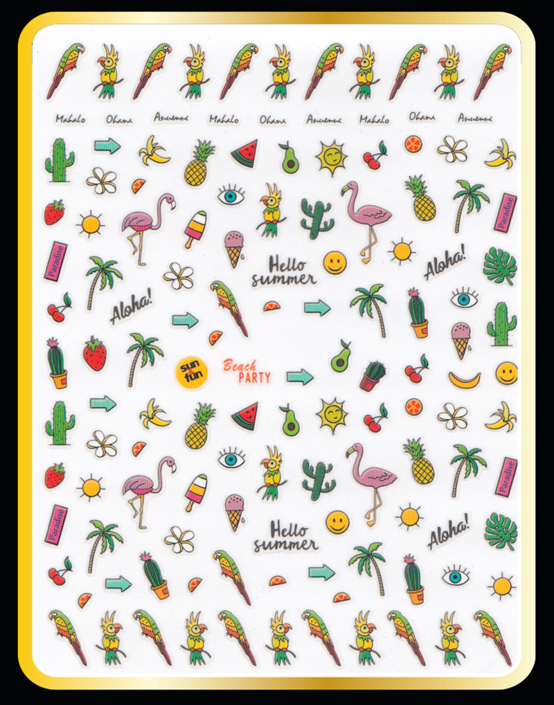 Nail Art Stickers 067