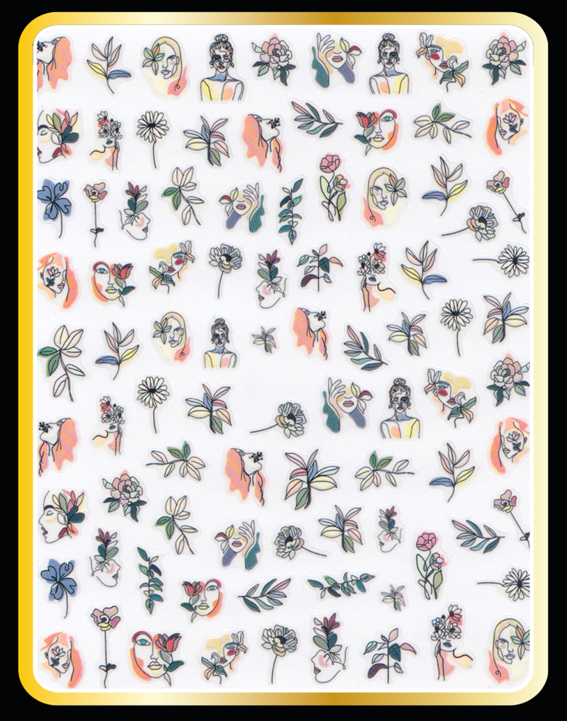 Nail Art Stickers 068