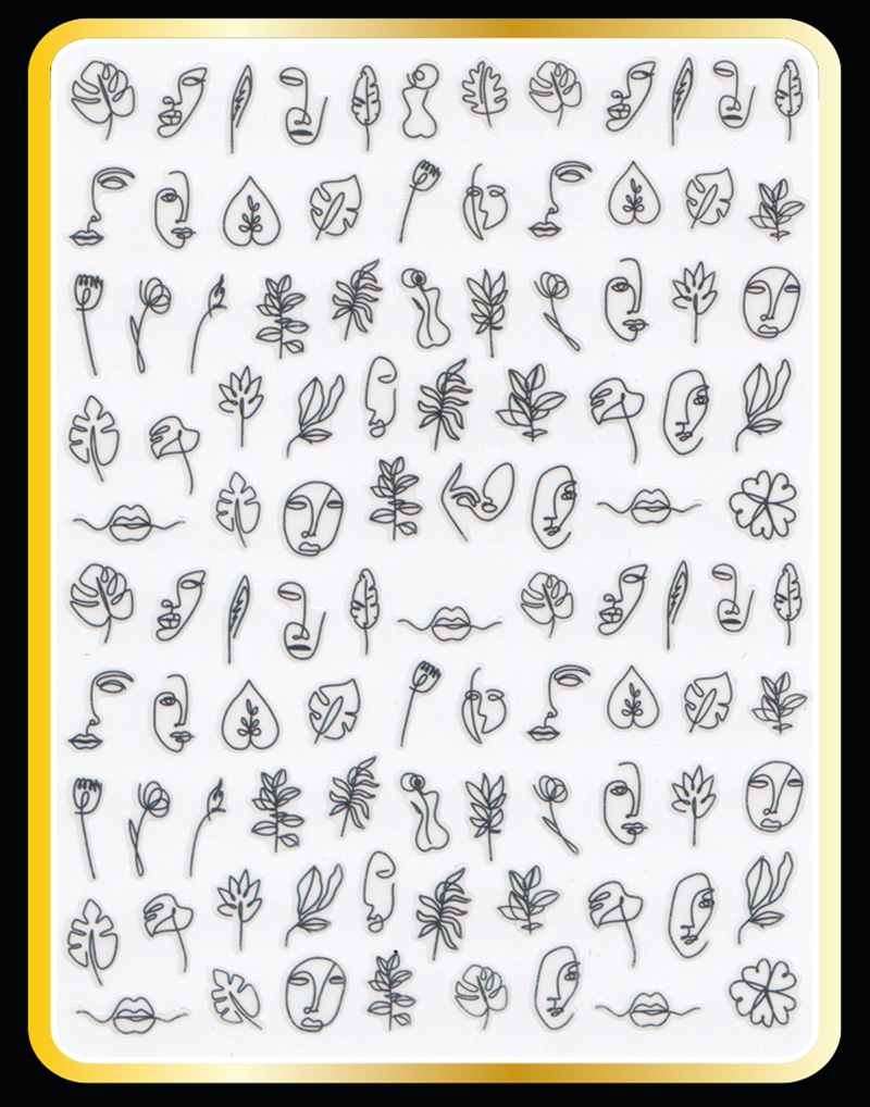 Nail Art Stickers 073