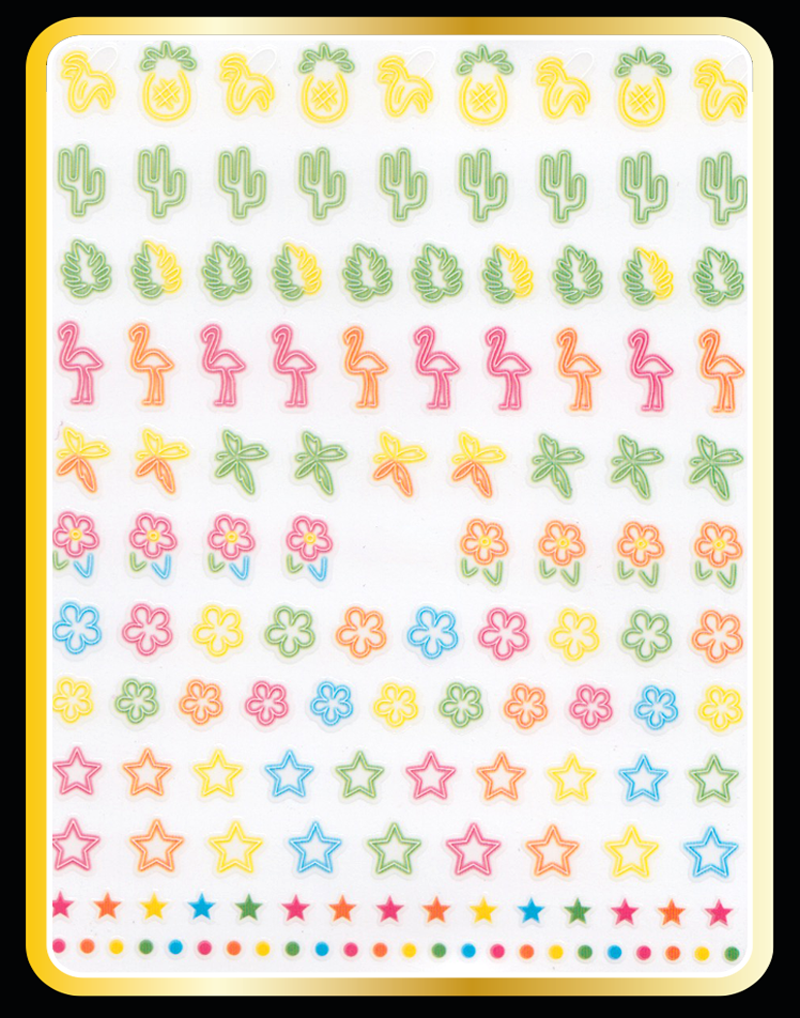 Nail Art Stickers 077
