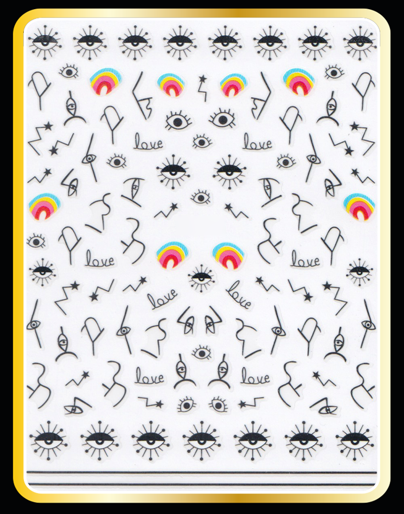 Nail Art Stickers 079