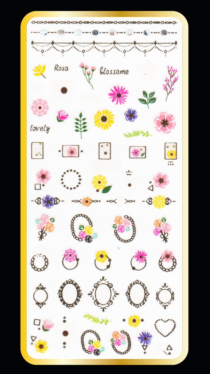 Nail Art Stickers 092