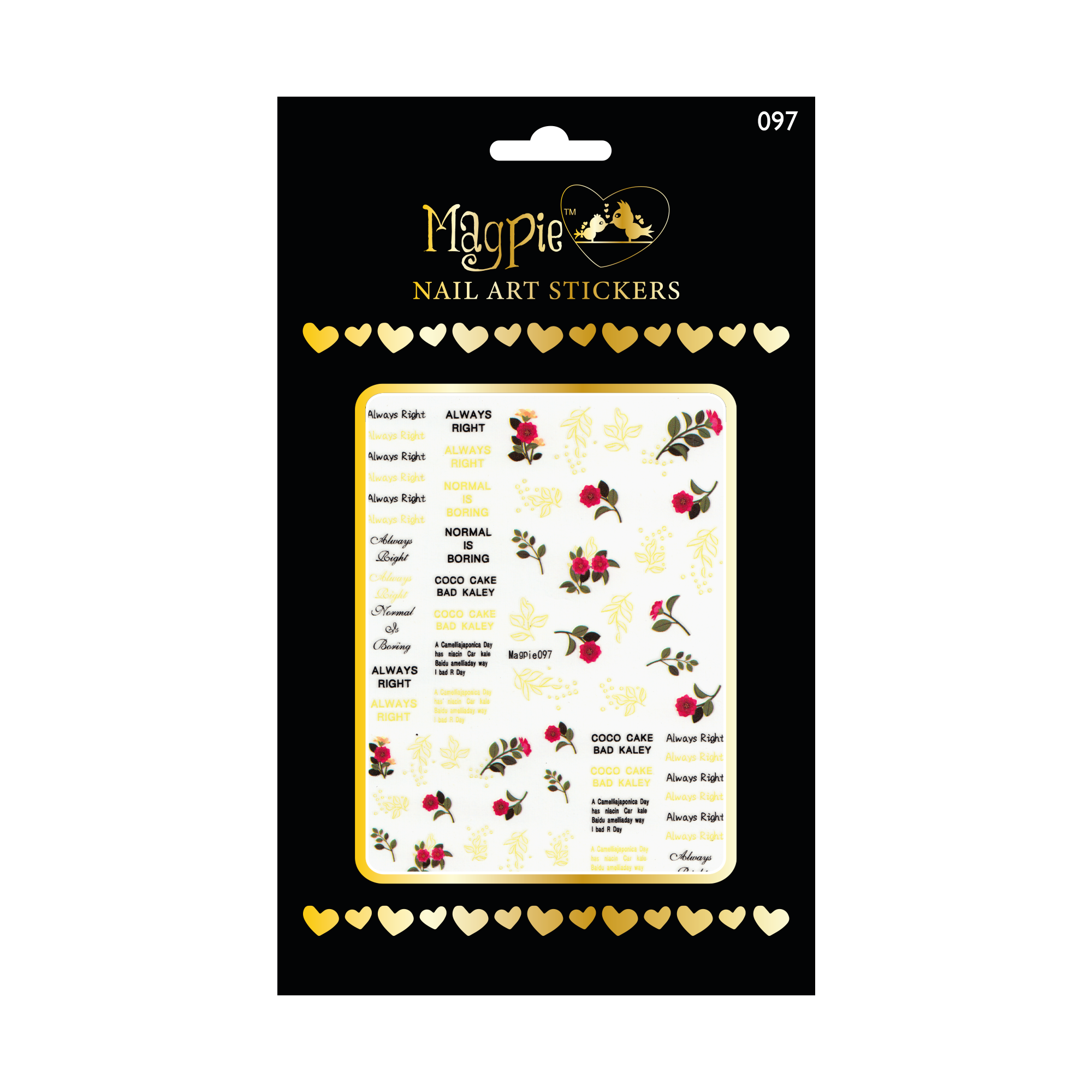 Nail Art Stickers 097