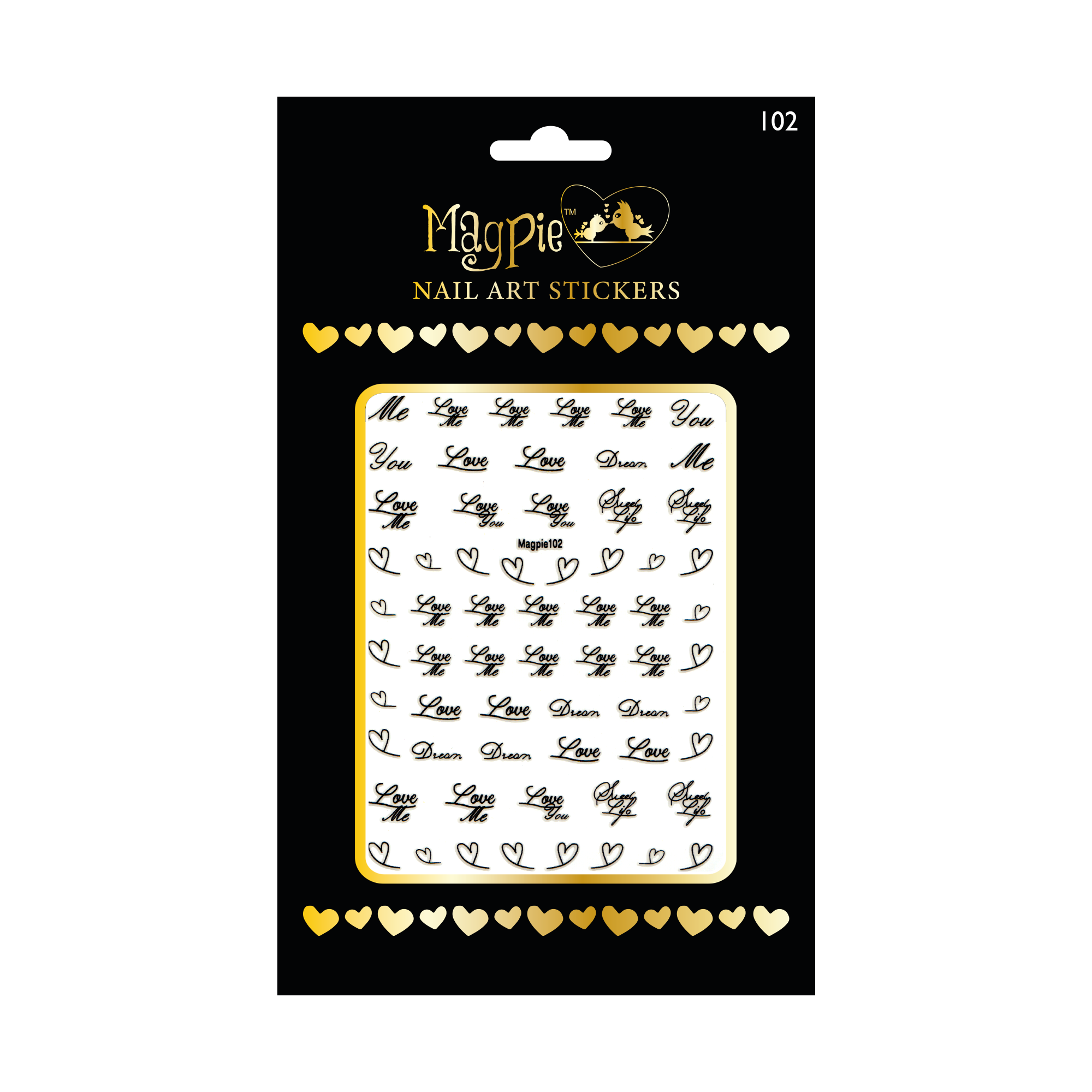Nail Art Stickers 102