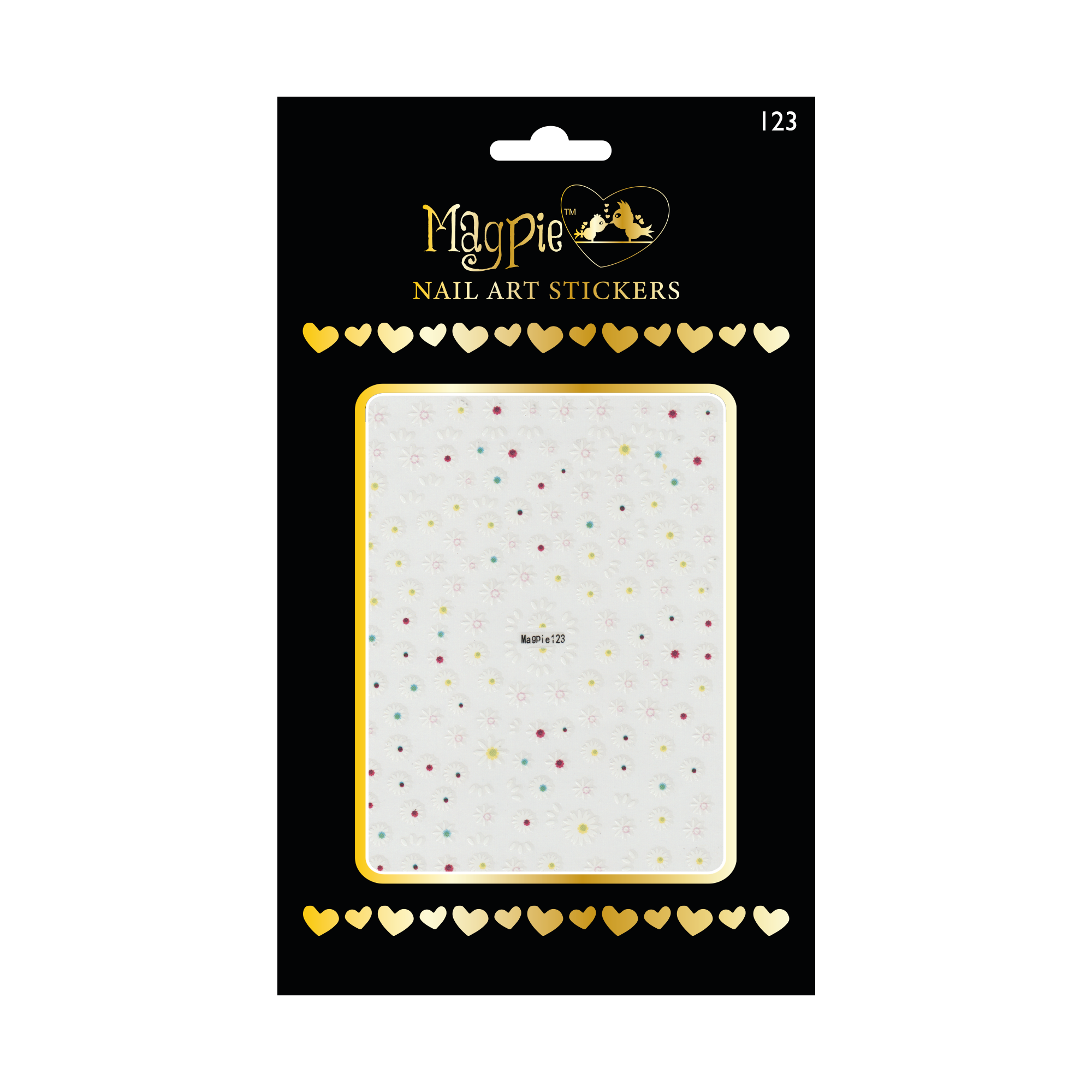 Nail Art Stickers 123
